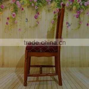 Hot Sale Antiquet Wooden Dining Chair for Hotel thumbnail-2