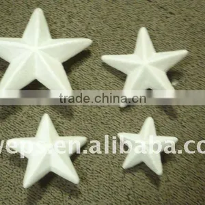 Polystyrene White Stars thumbnail-1