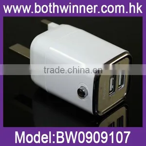 5V 1A Dual USB Travel Wall Charger thumbnail-1