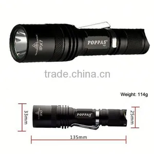 F17 XM-L T6 Led Flashlight Torches for 18650 Rechargeable Battery Aluminum Flashlights thumbnail-6
