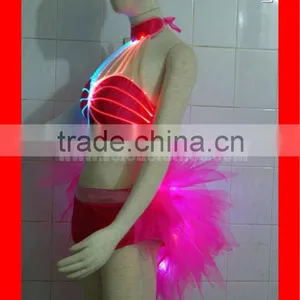 Remote Controlled Belly Dance Performance Costumes, Belly Dancing Costume thumbnail-2
