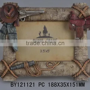 Cowboy Photo Frame Home Decoration Birches Line thumbnail-4