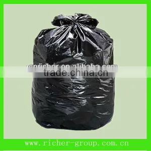 Black Huge Refuse Plastic Trash Bags thumbnail-1