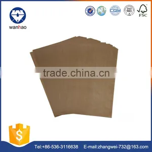 China Supplier Free Samples Brown Greaseproof Paper Sheets thumbnail-1