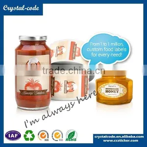 High Quality Printing Self Adhesive Cold Food Packing Label,degradable Food Packing Label thumbnail-1