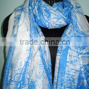 COTTON PRINTED SCARF 2014 thumbnail-1