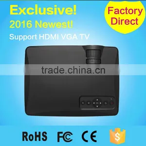 LED LCD Digital Slide Projector HDMI 800*480 Support 1080P HD for Home Theater thumbnail-1
