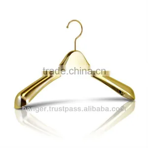 Plastic Gold Plated Jacket Hanger for Bathroom Accessory thumbnail-1