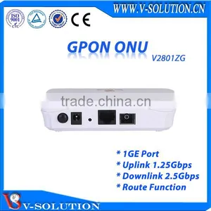 FTTH Solution 1GE Mini GPON ONT With Route Bridging Uplink 1.25Gbps Downlink 2.5Gbps thumbnail-1