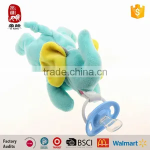 Manufacturer High Quality Baby Supplies Plush Pacifier Clip Quality Choice thumbnail-1