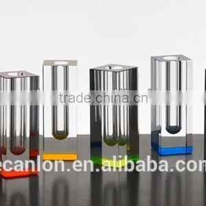 Clear Cylinder Acrylic Vase Crystal Vase thumbnail-2