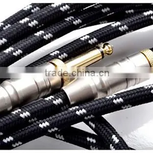 Wholesale Woven Musical Instrument Cable for Guitar Accessories thumbnail-2