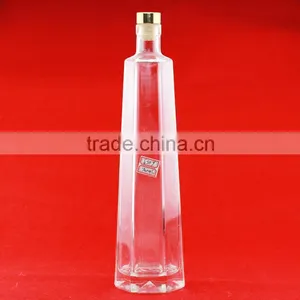 Hot Sell Champagne Bottle Glass Carboy Frosted Liquor Bottle thumbnail-6