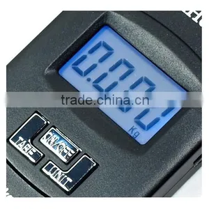50kg Double Precision Black Electronic Luggage Scale Belt/hook Blue Backlight Lcd thumbnail-4