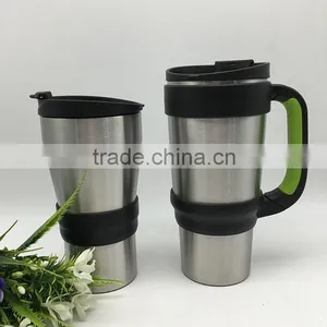 Stainless Steel Insulated Coffee Mugs With Lid thumbnail-2