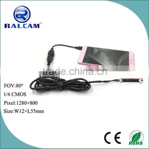 Lens on Side 1mp 12mm Diameter Android Endoscope Camera thumbnail-1