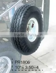Rubber Wheel TUV CERTIFIED FACTORY Wheelbarrows Pnuematic Wheel, Solid Wheel,PU Foam Flat Free Wheel 6"-18" thumbnail-2