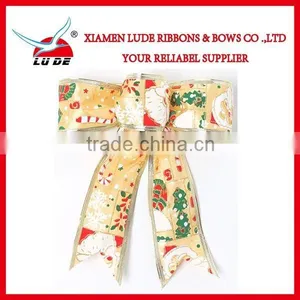 Pre-made Christmas Ribbon Bow For Holiday thumbnail-4
