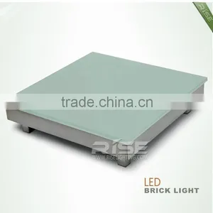 DC12V Warm White Waterproof IP65 Floor Deck LED Brick Light Single Color Lighting thumbnail-1