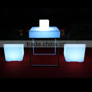Waterproof LED Cube Seat Lighting Glowing Cube Seat HC-L014 thumbnail-2