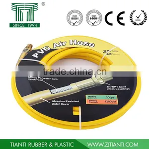 1/4" 5/16" 3/8" 1/2" High Pressure PVC Air Hose thumbnail-6