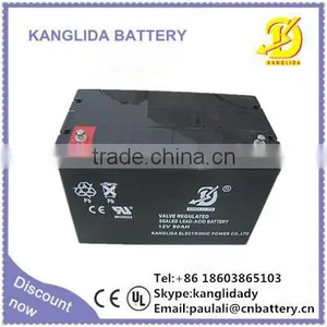 12v 80ah Storage Lead Acid Battery for Solar System 80amp Deep Cycle Battery thumbnail-4