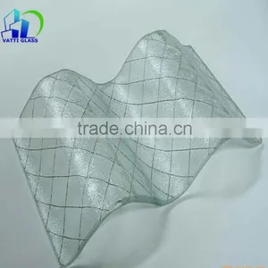 Good Quality Laminated Wire Glass Price/clear Safety Wired Glass for Fire-proof Glass Door thumbnail-2