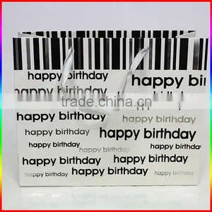 Birthday Gift Grey Paper Gift Packing Bag thumbnail-3
