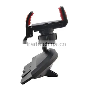 Universal Car Cd Slot Mount Clip Phone Cradles Car Mount Holder for Any Cellphone thumbnail-2