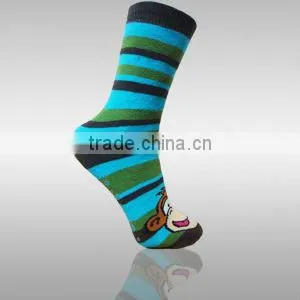 Fashion Design Cartoon Picture Without Heel Baby Socks thumbnail-1