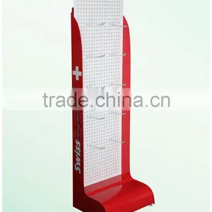 Custom Made Floor Pegboard Display Stand thumbnail-1