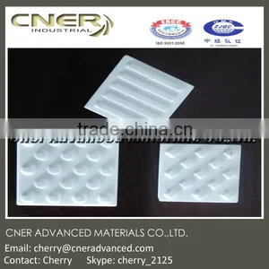 Alumina Ceramic Mosaic Tile With Dimple For Pulley Lagging thumbnail-1