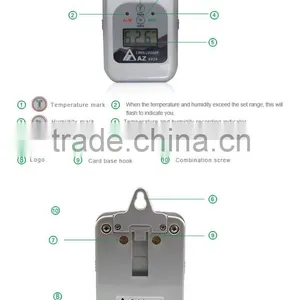 AZ8829 Rugged Waterproof Housing PC Temperature Humidity Data Logger thumbnail-6