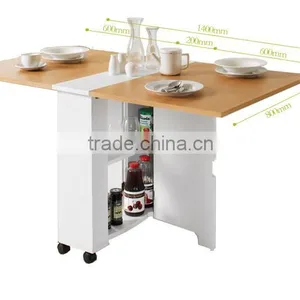 Factory Outlets Center Wooden Folding Dining Table thumbnail-1