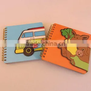 Die Cut Cover Cute Spiral Notebook thumbnail-1