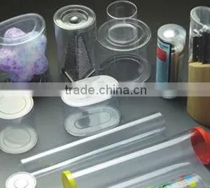Transparent Plastic Cylinder Tube Container for Toys and Gifts thumbnail-2