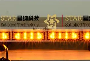 12v Police Led Amber Color Bright Mini Lightbar for Ambulance thumbnail-1