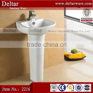 High Quality Cheap Wash Pedestal Basin Sink_KTV Outdoor Pedesta Basin_Hotel Family Bathroom Wash Basin thumbnail-4