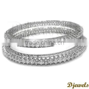 Diamond Bangles, Bridal Jewellery, Bangle Diamond Jewelry thumbnail-1