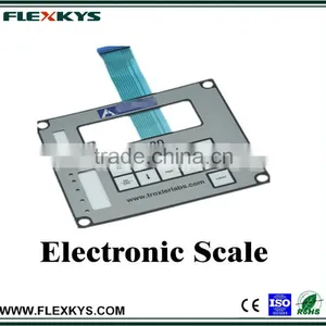 Generic Silk-screen Customized Push Button Polydome Membrane Switch for Electronic Scale thumbnail-3
