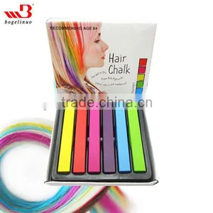 6colors Set Pemporary Hair Chalk for Coloring Hair thumbnail-1
