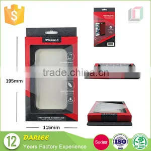 2016 New Products Colorful Clear Window Custom Logo Recyclable Cartridge Boxes for Iphone Case thumbnail-1