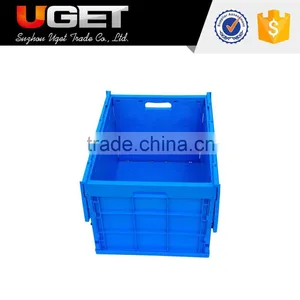 Durable Odorless Custom Order Plastic Vegetable Folding Crate thumbnail-6