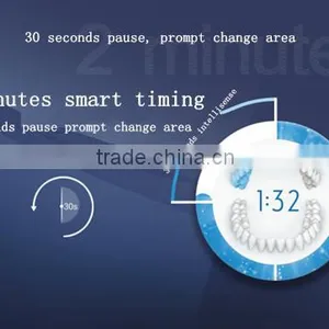 Rechargeable Powerful Electrical Ultrasonic Sonic Toothbrush thumbnail-6