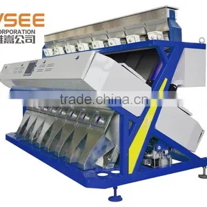 2017 High Quality 8 Chuts High Output Large Capacity RGB Color Sorter Rice Machine in China thumbnail-1
