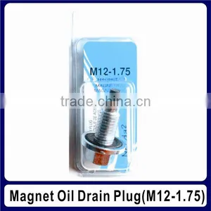 M12-1.75, Head Size 15mm Car Universal Magnetic Oil Drain Plug thumbnail-1