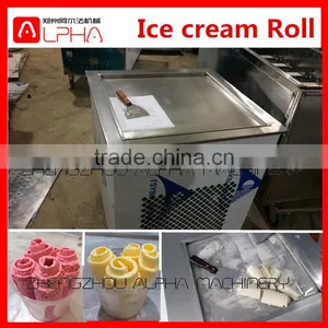 Thailand Flat Pan Ice Cream Roll Making Machine thumbnail-2