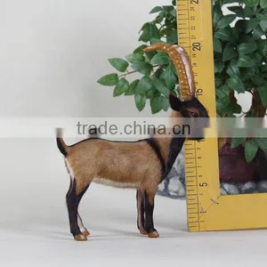 Handmade Mini Black Plush Sheep Toy thumbnail-2
