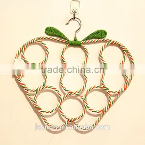 2016 NEW Style Apple-shaped Circle Made of Paper 9 Scarves Scarf Hanger Racks for Women Scarf Holder thumbnail-2