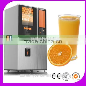 Automatic Credit Card/Bill/Coin/Apple Pay/AliPay Operated Orange Juice Vending Machine thumbnail-1